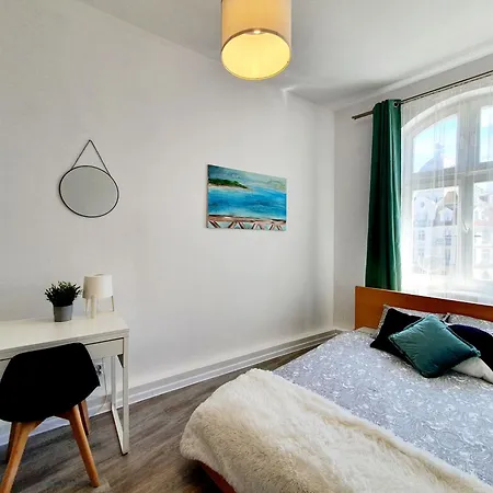 Quarto em Acomodações Particulares Na Monciaku 19 Sopot